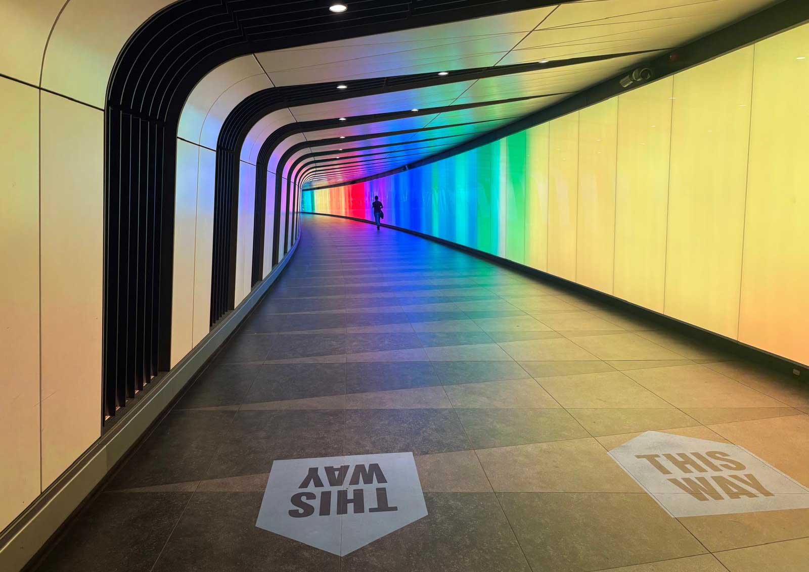 Rainbow corridor
